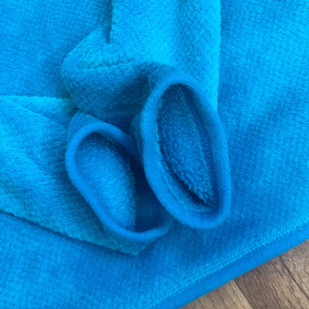 Patagonia Synchilla Snap Blue Pullover Fleece Blue Fuzzy Medium Fall 2023 - Picture 8 of 8